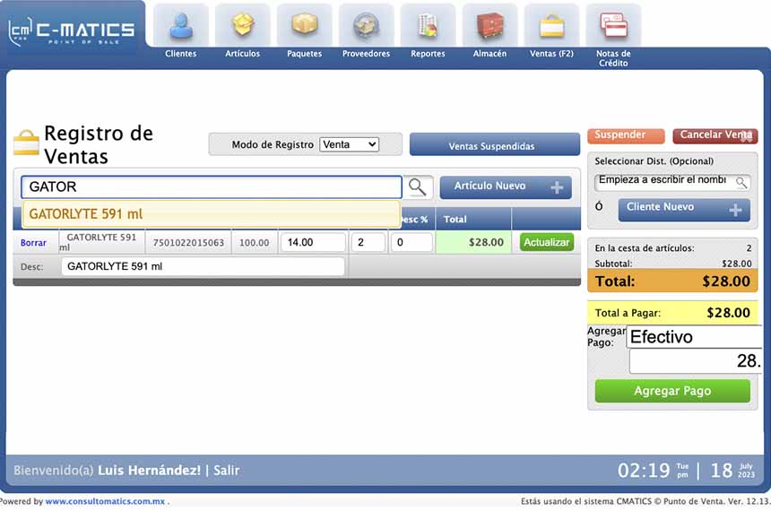 Punto de Venta 2