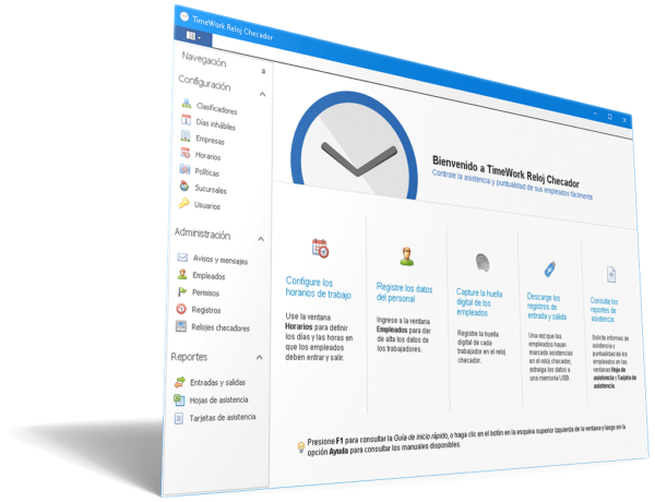 Software TimeWork 2, 1000 Empleados